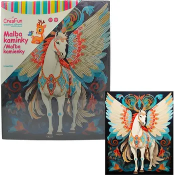 omalovánky Diamantové malování - Pegas 27 x 33 cm