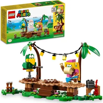 Stavebnice LEGO LEGO Super Mario™ 71421 Dixie Kong a koncert v džungli – rozšiřující set
