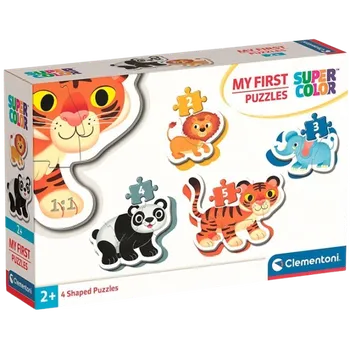 Puzzle Clementoni - Moje první puzzle 4v1 Safari (2,3,4,5 dílků)