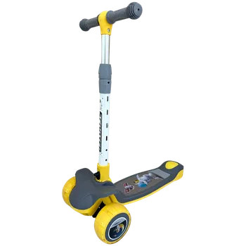 Koloběžka Dětská tříkolová koloběžka žlutá