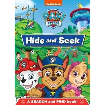 Cizojazyčná kniha PAW Patrol Hide and Seek: A Search and Find Book