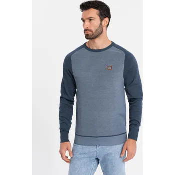 Pánský svetr Pánský svetr OMBRE OM-SWSW-0121 NAVY BLUE M