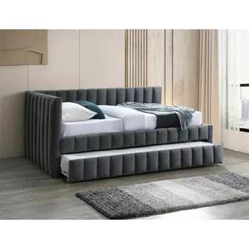 Postel Postel Mikayla Velvet 120 x 200 cm šedá