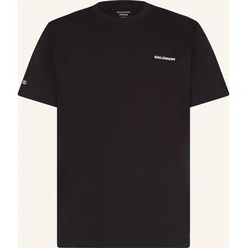 Pánské tričko Salomon Pánské Tričko Chest Logo, černá, S