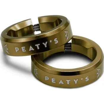 grip PEATYS Objímky ke gripům PEATY'S MONARCH LOCK RING BLACK - Červená