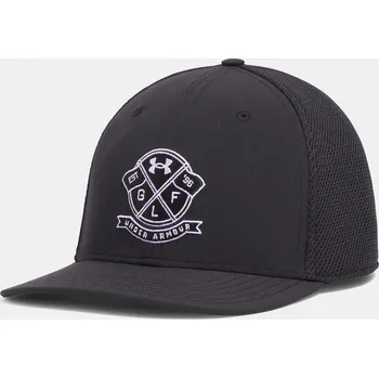 Kšiltovka Pánská kšiltovka Under Armour M DRIVE PM STR 1389887-002 Černá L/XL