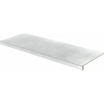 Dlažba RAKO Tvarovka schodová Rako Rebel šedá mat rektifikovaná 30x120 DCFVD741 DCFVD741