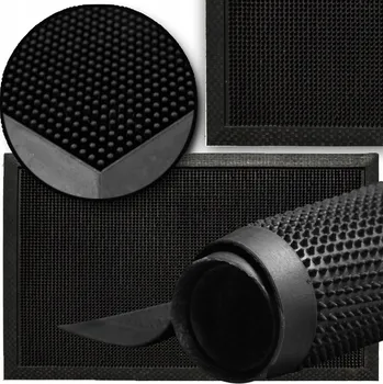 Rohožka Gumová rohožka hotová 60 x 100 cm