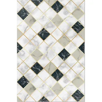 Koberec Koberec Dekorativní Rozměr: 60x90 cm Krásný mramorový vzor kamenné dlaždice