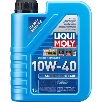 Motorový olej Motorový olej Liqui Moly Super Leichtlauf 10W-40, 1L