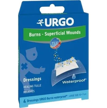 Náplast Urgo BURNS 10x7 cm 4