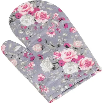 Chňapka Bellatex Kuchyňská chňapka Růžová,Šedá