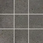 RAKO Dlažba Rako Piazzetta černá mat rektifikovaná 10x10 DAK11789 DAK11789