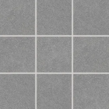 RAKO Dlažba Rako Block tmavě šedá mat rektifikovaná 10x10 DAK11782 DAK11782
