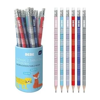 Set školních potřeb Ołówek HB z tabliczką mnożenia Bebe Kids (36szt)