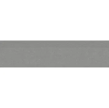 Dlažba RAKO Schodovka Rako Compila tmavě šedá mat rektifikovaná 30x120 DCPVD866 DCPVD866