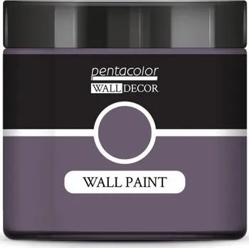Speciální výtvarná barva Pentart Barva na zeď WALL DECOR 500 ml PURPUROVĚ ŠEDÁ