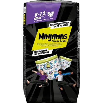 Plenkové kalhoty Pampers Ninjamas Pyjama Pants Kosmické lodě 8-12 let 27-43 kg