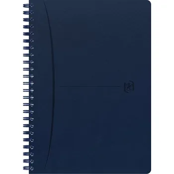 OXFORD Signature A5, 80 listů, čtverečkovaný, modrý