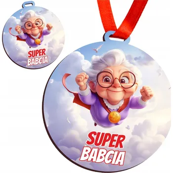 Obraz Dárek k svátku babičky, medaile, krásný dárek pro babičku do mateřské školy