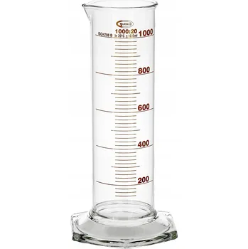 Odměrný válec skleněný nízký 1000 ml