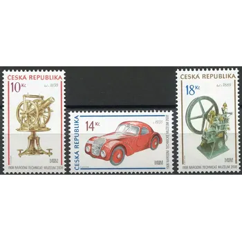 Poštovní známka Česká pošta (2008) č. 556 - 558 ** - Česká republika - Technické muzeum