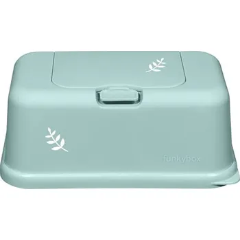 Zásobník na papírové ručníky Zásobník na ubrousky Mint Leaves, FunkyBox