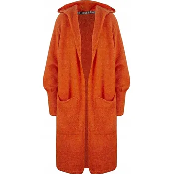 Dámský svetr Agrafka dámský vícebarevný oversize svetr do půlky stehen, univerzální velikost