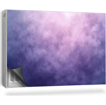 Obraz Magnetická podložka na radiátor, kryt 90 x 60 cm fialová