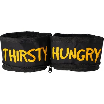 Miska pro psa Dingo Cestovní miska pro psa dvojitá 2x1l