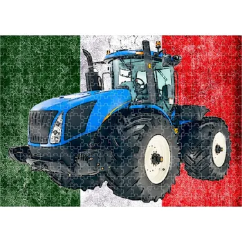 Puzzle puzzle s traktorem NEW HOLLAND T9 300 dílků