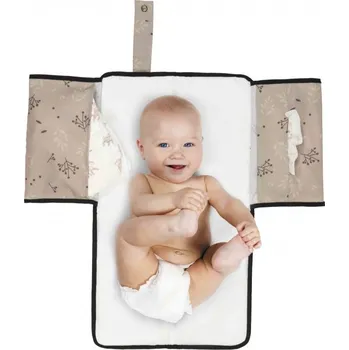 Přebalování Dooky Přebalovací podložka 3v1 Romantic Leaves Beige