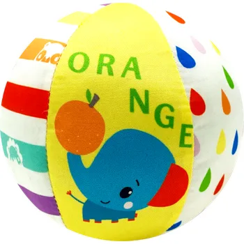 Fisher Price Textilní míč s chrastítkem