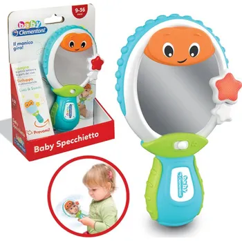 Hračka pro kojence Baby Clementoni - Chrastítko zrcátko