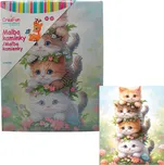 Diamantové malování - Jarní koťátka 27 x 33 cm