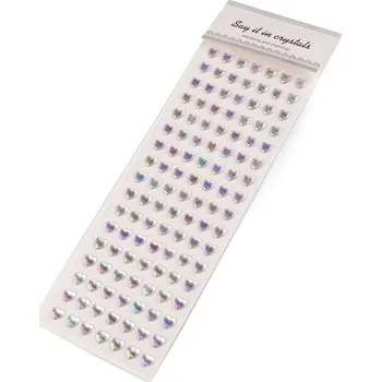 samolepka Stoklasa Samolepicí srdce na lepicím proužku Krystal