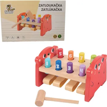 Hračka pro nejmenší BABU - Zatloukačka
