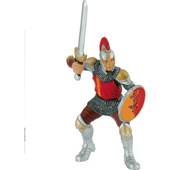 Bullyland 80765 - Rytíř s mečem červený