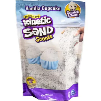 kinetický písek Kinetic Sand Voňavý Tekutý Písek Vanilka