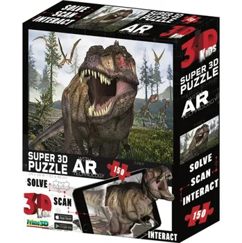 Puzzle PRIME 3D PUZZLE - Tyranosaurus Rex 150 dílků