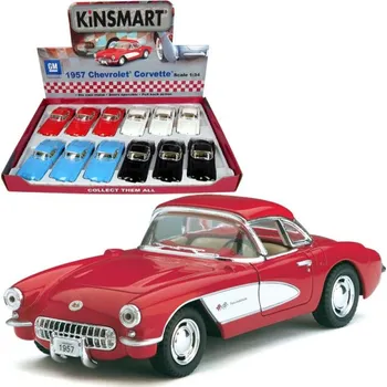 autíčko Kovový model - Chevrolet Corvette 1957 - více druhů