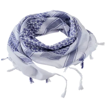 Šátek Brandit šátek Shemag, modro - bílá