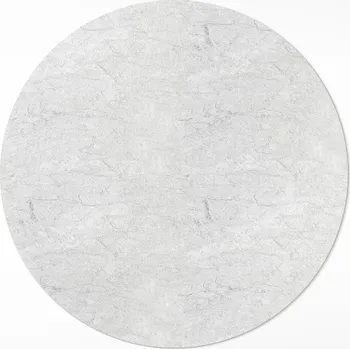 Koberec Hit Kulatý Koberec koberec s grafikou fi 50 cm Textura betonu světlý kámen