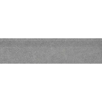 RAKO Schodovka Rako Block tmavě šedá mat rektifikovaná 30x120 DCPVD782 DCPVD782