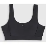 Dámské plavky 4F horní díl 4FWSS25UBKTF077 DEEP BLACK XS