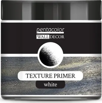 Speciální výtvarná barva Pentart Texturovací základ WALL DECOR 500 ml BÍLÁ