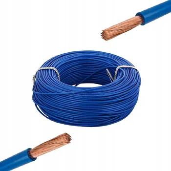 elektrický kabel Měděný ohebný kabel / vodič 2,5 mm² modrý - 100 m