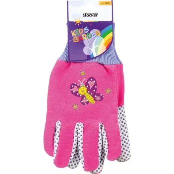 Pracovní rukavice Rukavice dětské Stocker růžové ružové, Pracovní rukavice