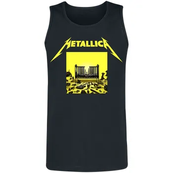 Tílko z Metallica - M72 Squared Cover - Muži - černá