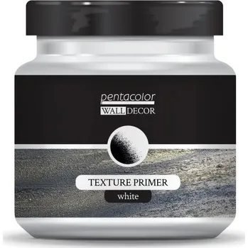 Speciální výtvarná barva Pentart Texturovací základ WALL DECOR 1000 ml BÍLÁ